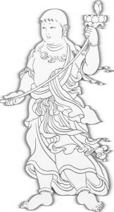 第１番札所 眞久寺 童子像