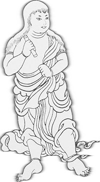 第３６番札所 新榮寺 童子像
